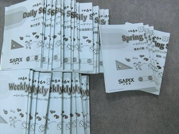 サピックス SAPIX 理科 一年分 デイリーチェック デイリーサピックス 5