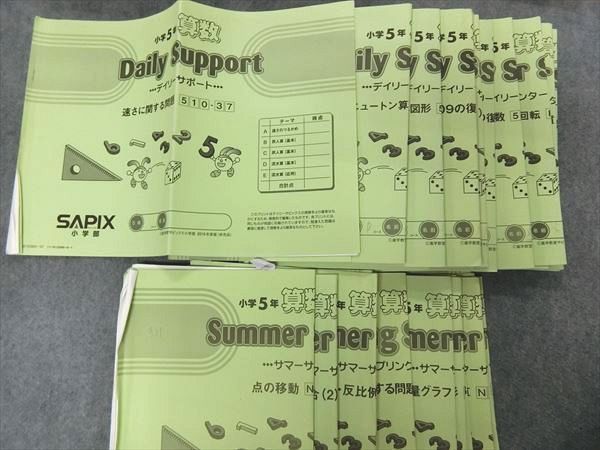 サピックス SAPIX 理科 一年分 デイリーチェック デイリーサピックス 5