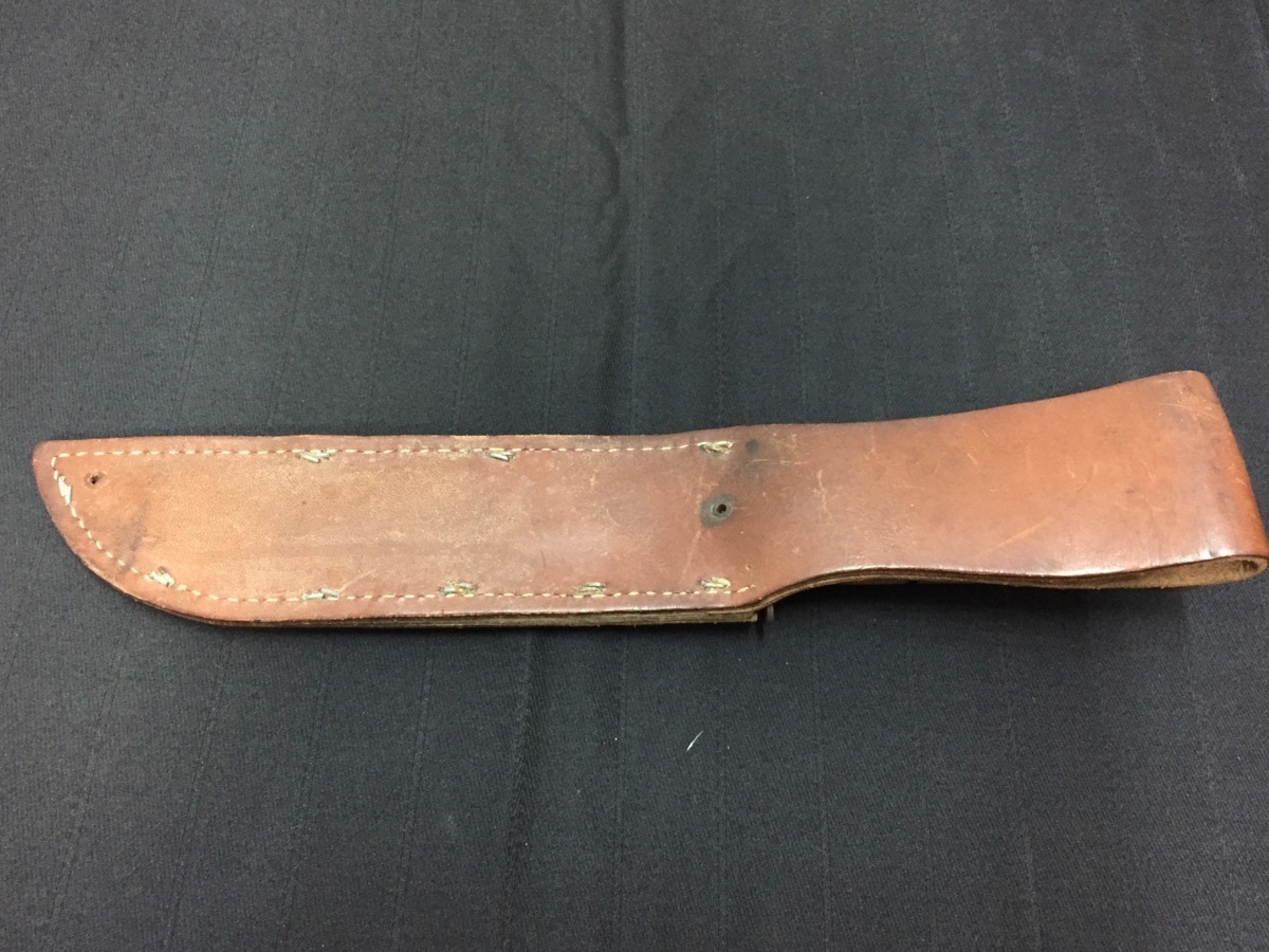 0092 KA-BAR ケーバー USMC サバイバルナイフ レザーケース付き 