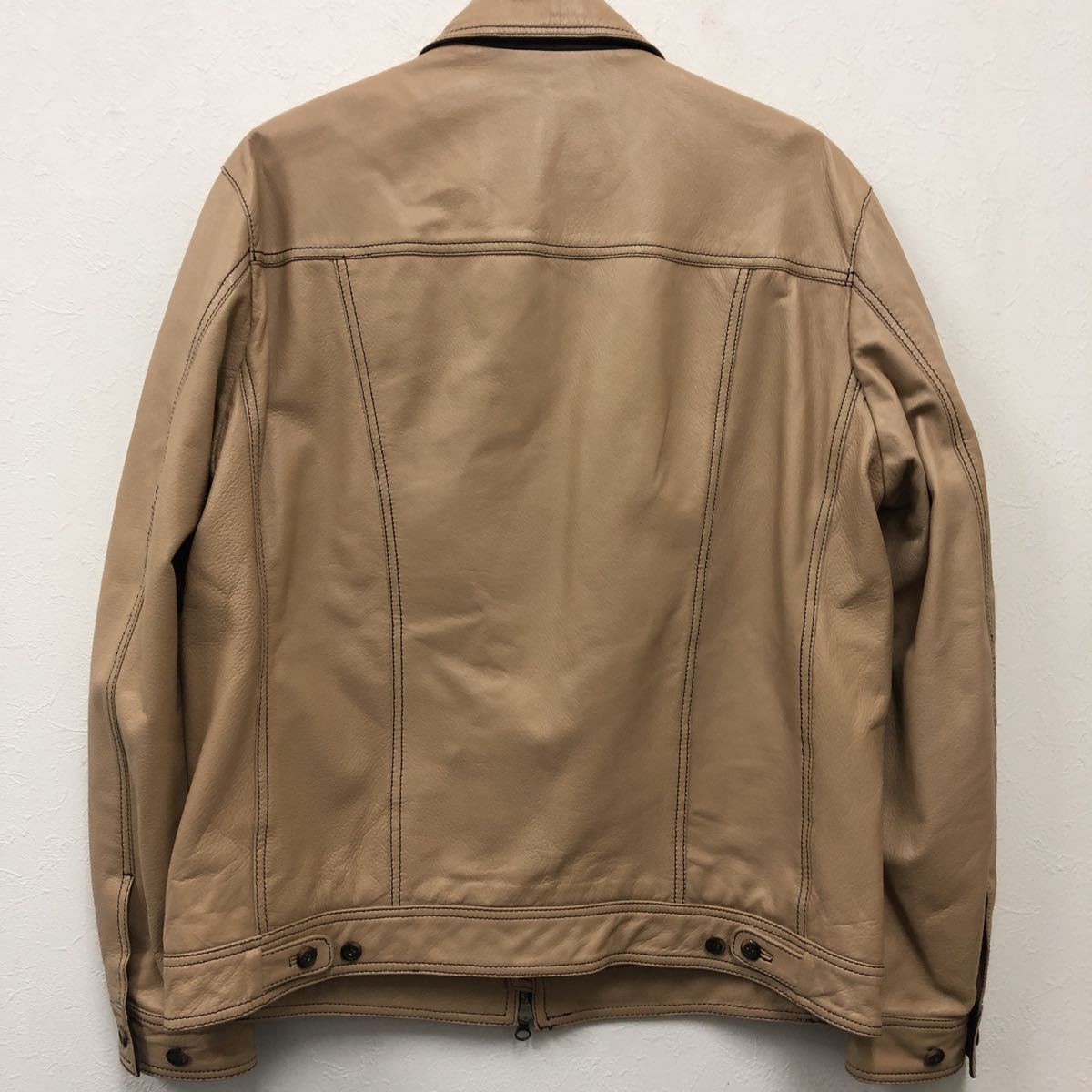 ② SINA COVA シナコバ LUPO DI MARE ジャケット 羊革 ラムレザー 
