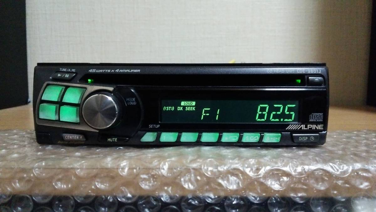 ALPINE アルパイン 1DIN CDデッキ カーオーディオ CDE-145J アルパイン