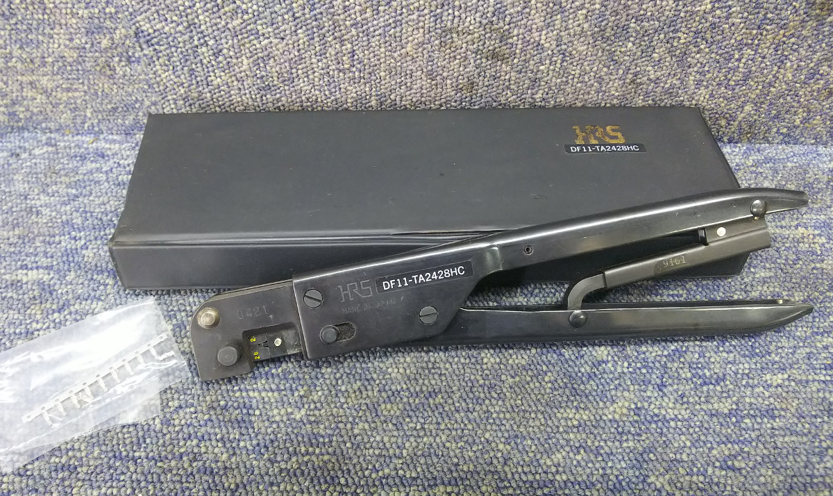 圧着工具 ヒロセ電機 DF11-TA2428HC HRS ヒロセ電機(HRS)手動圧着工具 
