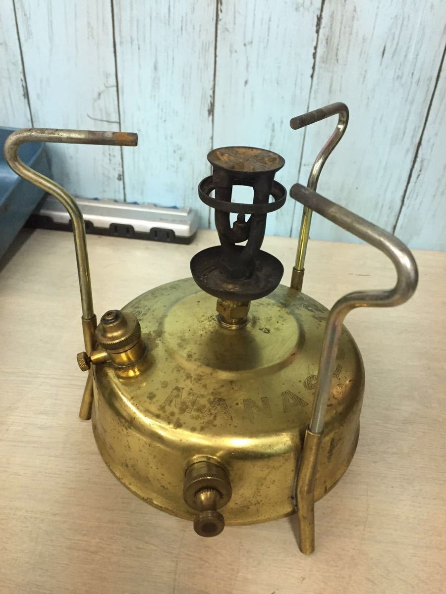 マナスル MANASLU 126 HOPE STOVES シングルバーナー 中古現状品 動作