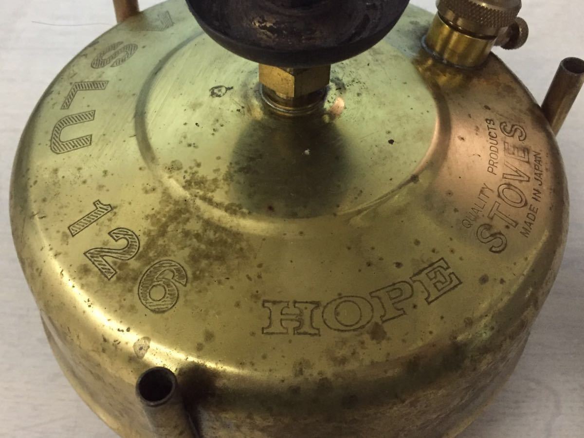 マナスル MANASLU 126 HOPE STOVES シングルバーナー 中古現状品 動作