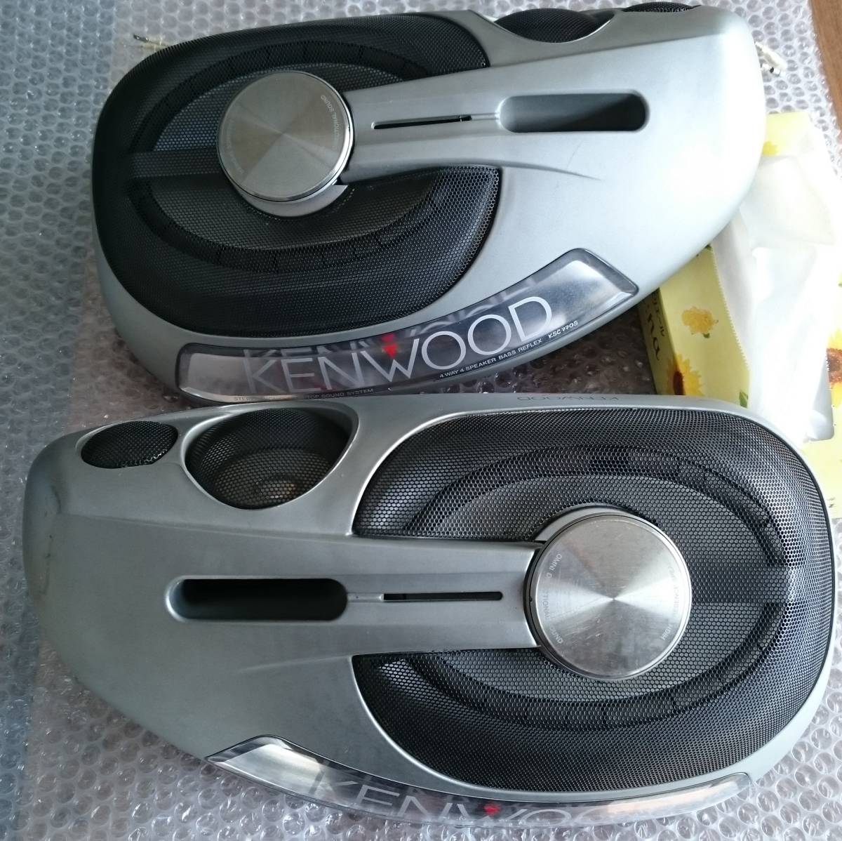 KENWOOD スピーカー KSC-Z77 ジャンク品 カーオーディオ 当時物