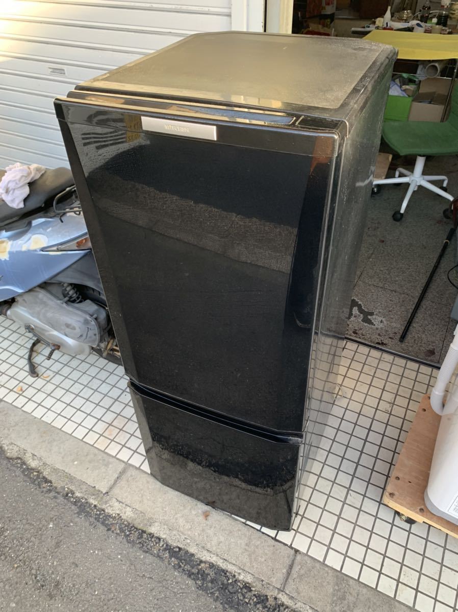 三菱 ノンフロン冷凍冷蔵庫 MR-P15X-B 1〜2人暮らし向け(送料込み