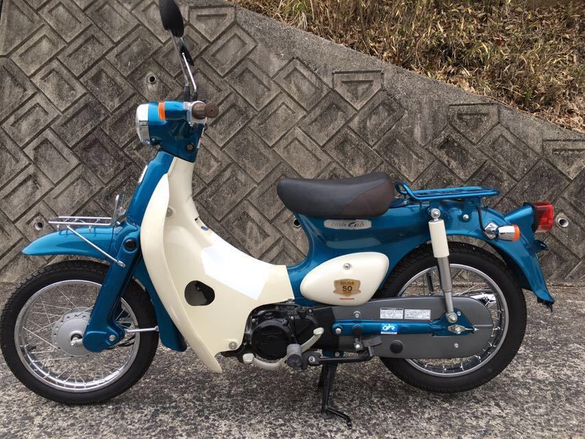 【豊富な，100%新品】 ホンダ リトルカブ 50周年記念モデル 極上 2200km 屋内保管(50cc以下)｜売買されたオークション情報、yahooの商品情報をアーカイブ公開 - オークファン 50cc以下