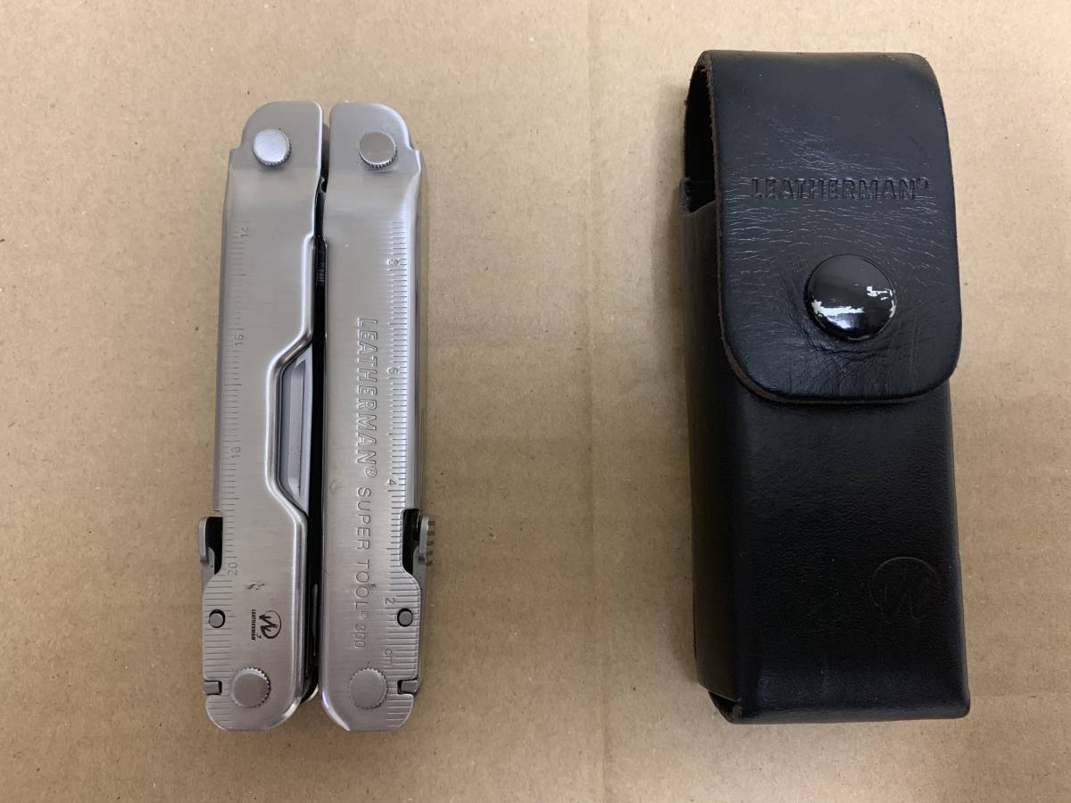 セール，最新作 LEATHERMAN レザーマン SuperTool300 プレミアムレザーケース付 ST300L(レザーマン)｜売買されたオークション情報、yahooの商品情報をアーカイブ公開 - オークファン レザーマン