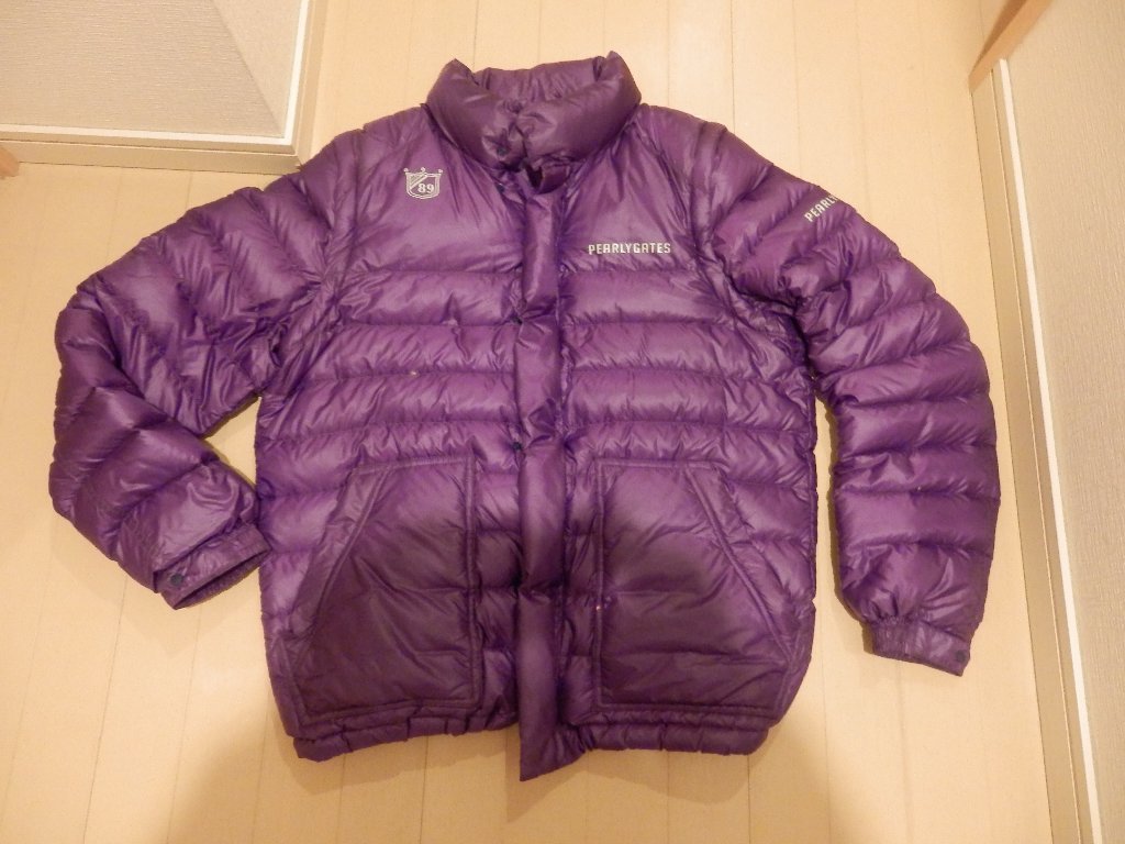 数量限定，大得価 正規品 PEARLY GATES 2WAYダウンジャケット 紫 6 LL(パーリーゲイツ)｜売買されたオークション情報、yahooの商品情報をアーカイブ公開 - オークファン ジャンパー、ジャケット