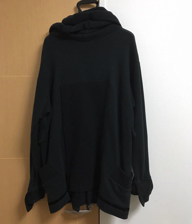 ENDRECHERI. 「RE」オーバーサイズパーカー ブラック 堂本剛