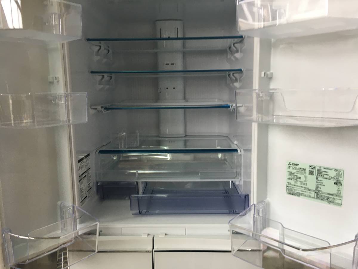□超美品□2019年製□三菱□6ドア□フレンチドア□503L□置ける