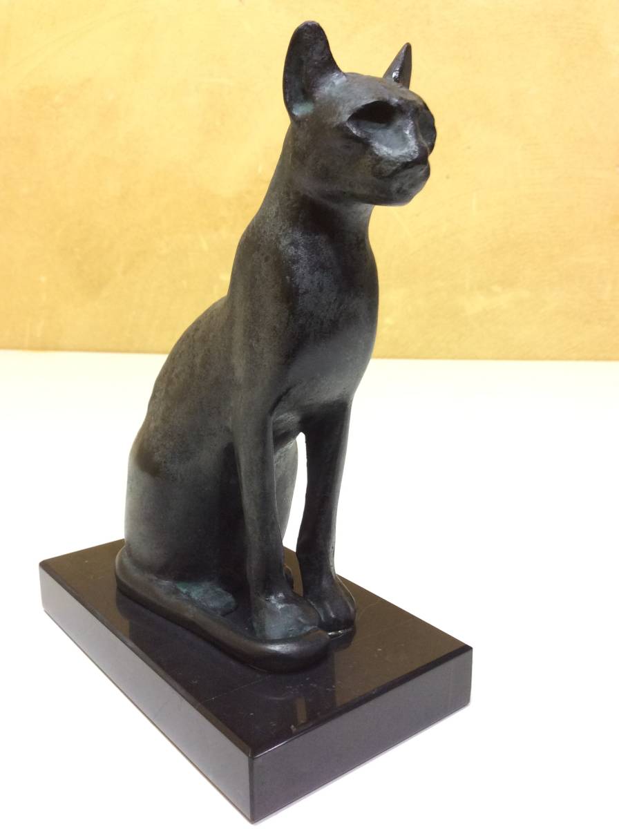 超激得，新品】 猫の女神 ブロンズ像 ルーブル美術館マークあり☆猫の