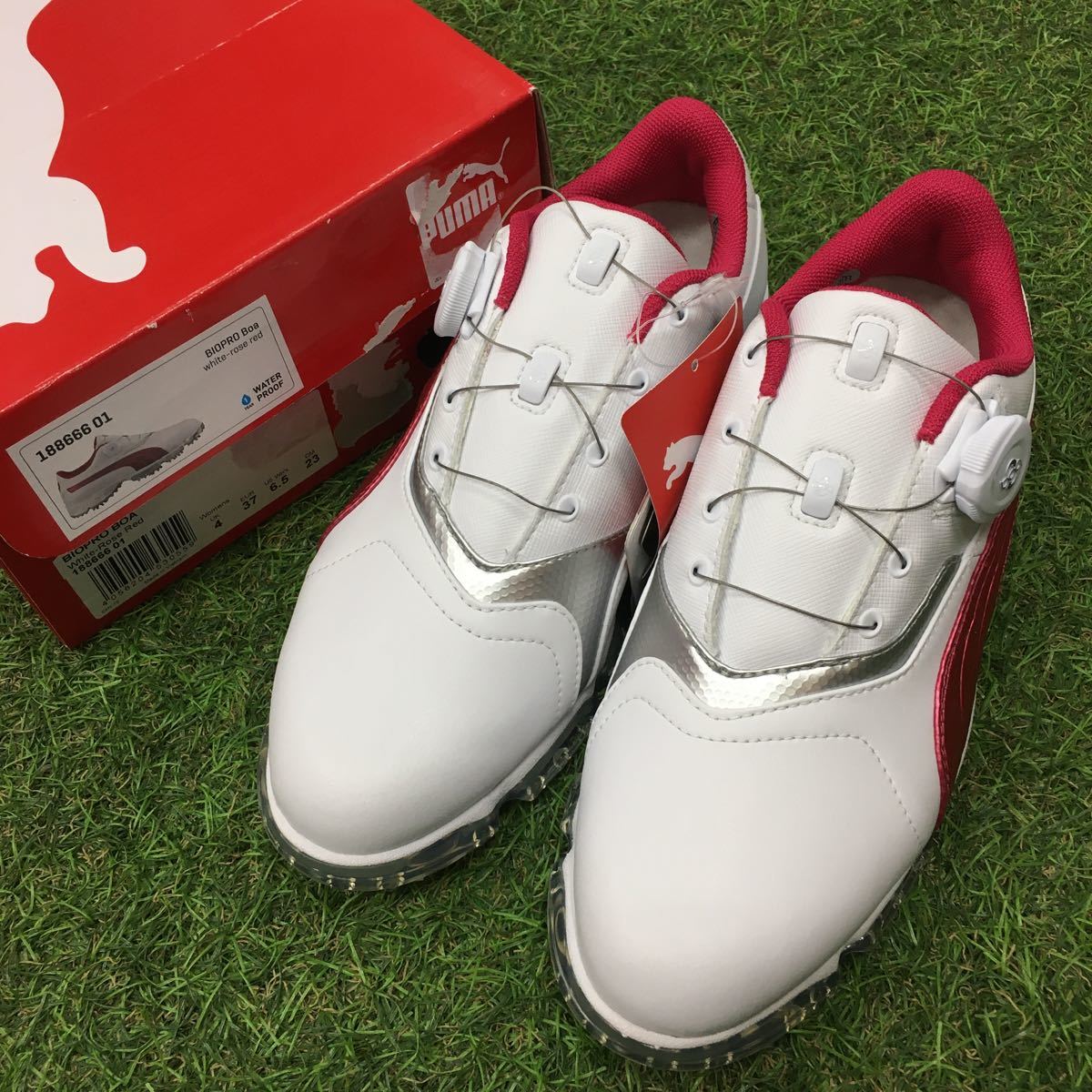 【人気定番，100%新品】 A G1690 PUMA プーマ BIOPRO BOA 188666-01 ゴルフシューズ 25cm 展示品(23.0cm)｜売買されたオークション情報、yahooの商品情報をアーカイブ公開 - オークファン 23.0cm