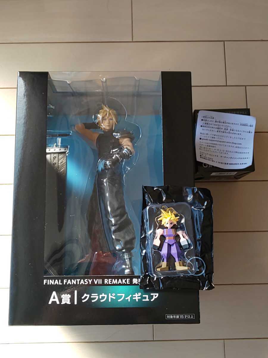 【格安，人気】 FF7R 発売記念くじ A賞 G賞 クラウド フィギュア ミニフィギュア セットフェイスタオル FF7 ファイナルファンタジー リメイク(ファイナルファンタジー)｜売買されたオークション情報、yahooの ファイナルファンタジー