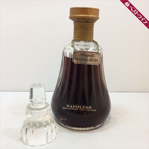 ☆本物 ビスキー BISQUIT ナポレオン コニャック バカラボトル 700ml
