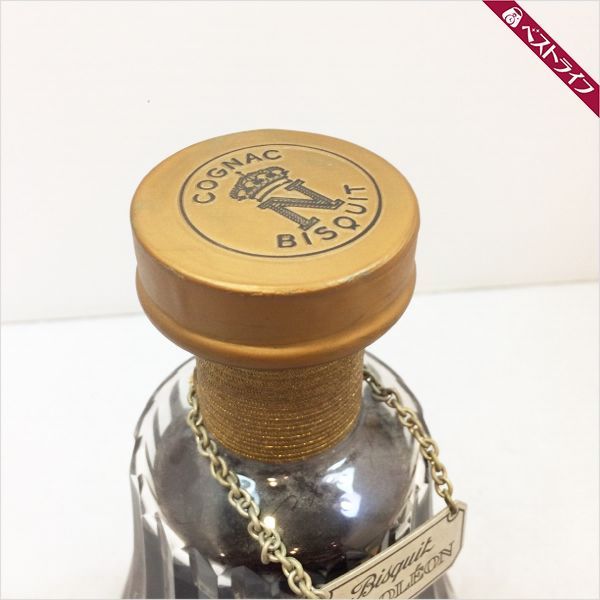 ☆本物 ビスキー BISQUIT ナポレオン コニャック バカラボトル 700ml