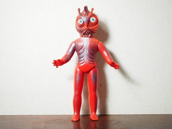ヤモゲラス 仮面ライダー ソフビ 旧バンダイ 怪人 スタンダード 当時物