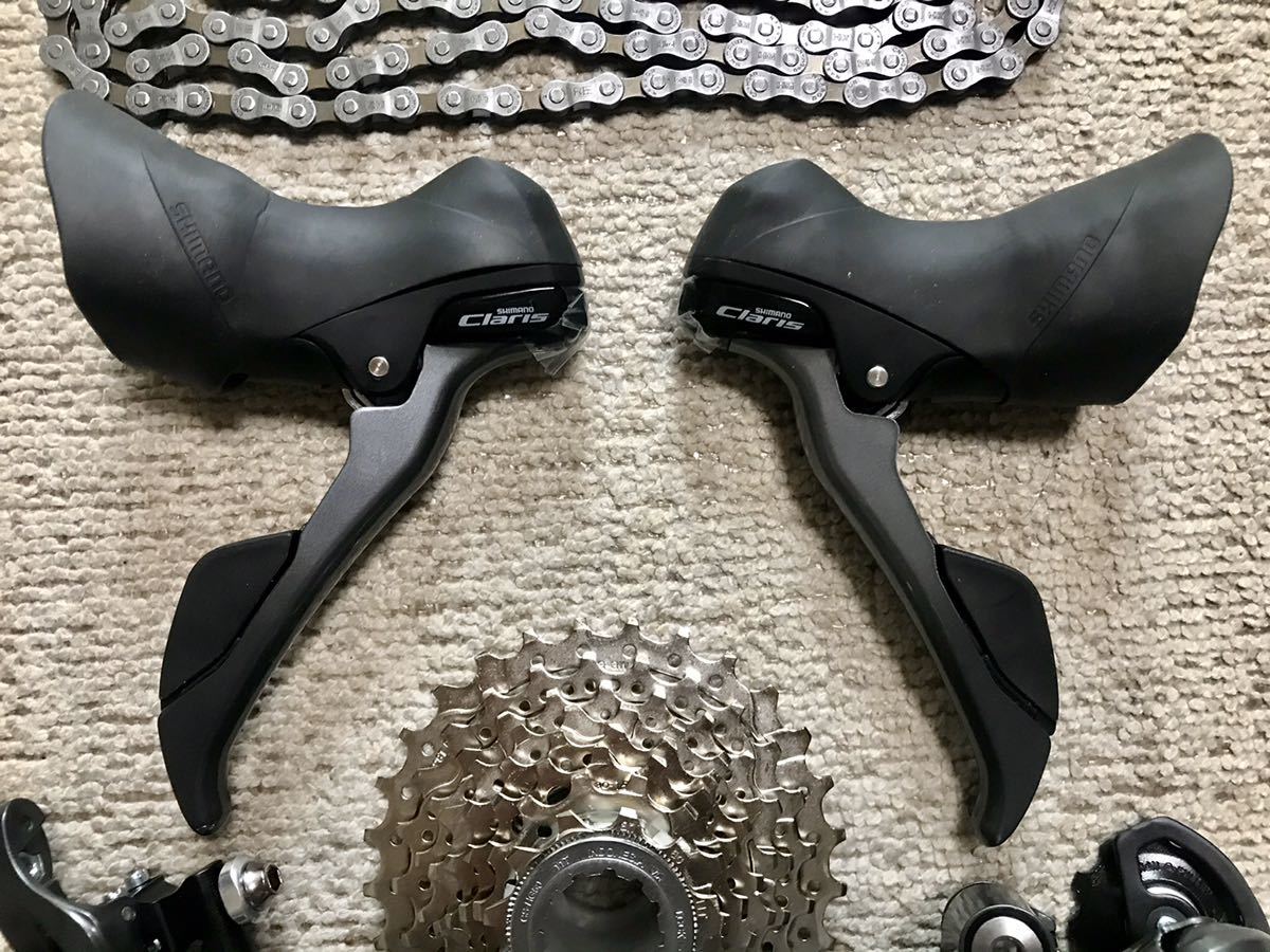 新車取外し シマノ Shimano Claris R2000 コンポ グループ セット