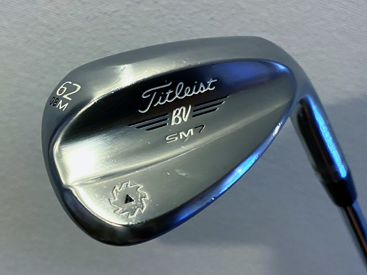 【希少62°】タイトリストSM7ツアークローム62°/08M DG200 中古☆タイトリスト☆ボーケイデザイン SM7 ツアークローム☆62M08☆M