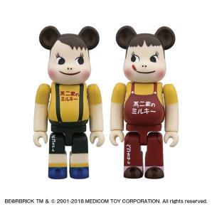 新品 BE@RBRICK 100% ペコちゃん ＆ ポコちゃん ビンテージ版 2体