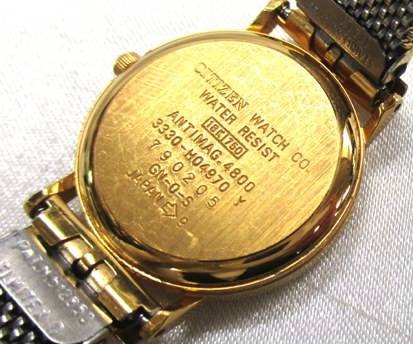 時計 CITIZEN EXCEED K18 750 3330-H 13375 時計 CITIZEN EXCEED K18