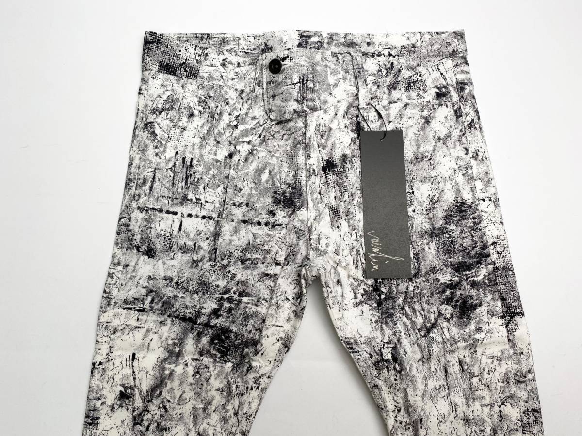 送料無料■未使用■memhim[メンヒム]スキニーパンツ 白 グラフィック[サイズ1]MAW16PT-01 ハイストレッチ Oneself Pants タイト メンズ V系 ミニマル 2026年最新memhimの人気アイテム メンズ STRETCH DENIM BLUE