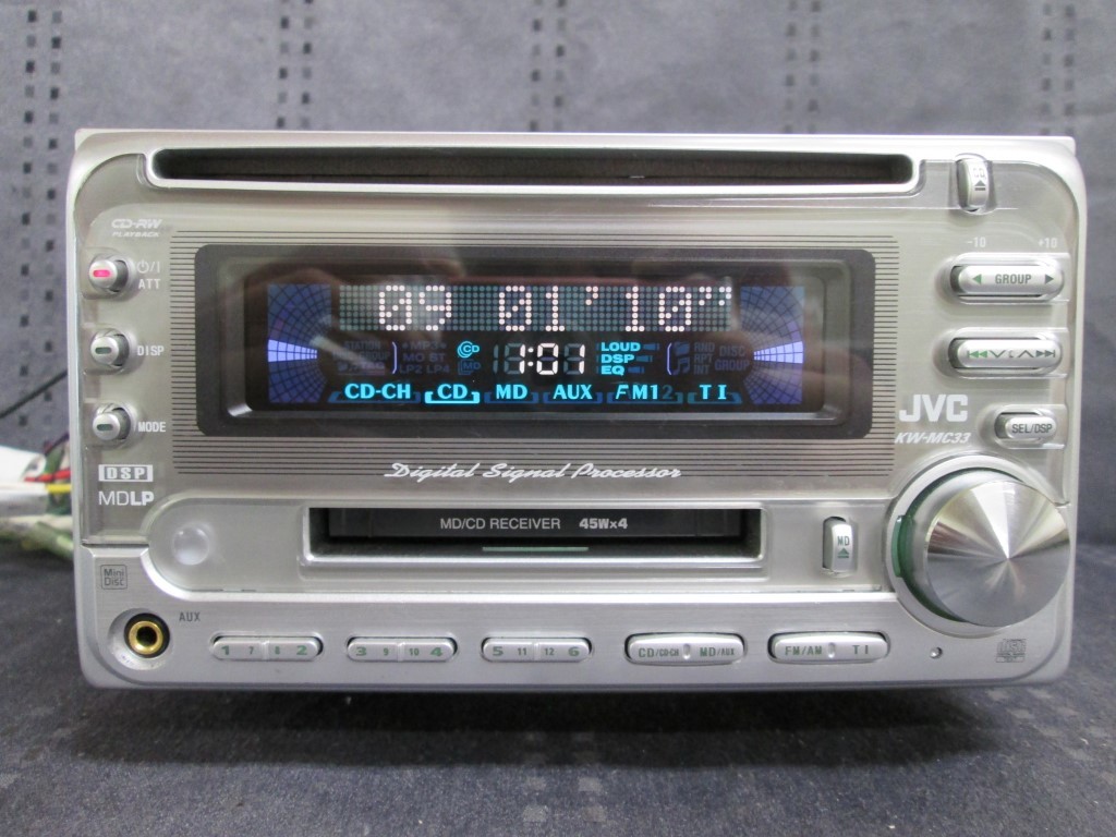 JVC | Victor・JVC - KW-MC33 MD⁄CDレシーバー KW-MC36 ビクター