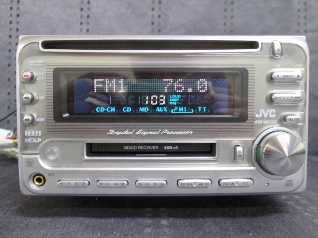 JVC | Victor・JVC - KW-MC33 MD⁄CDレシーバー KW-MC36 ビクター