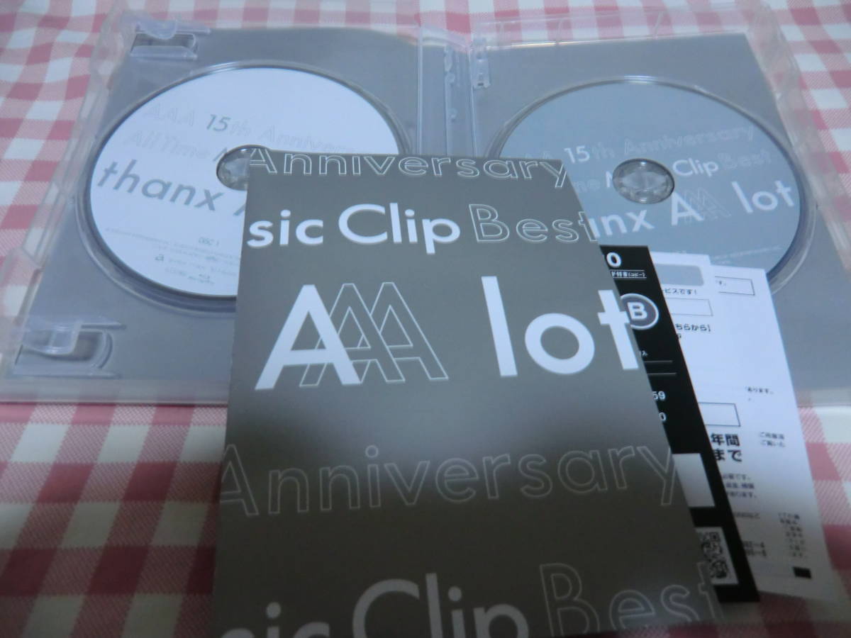 AAA 15th Anniversary All Time Music Clip Best -thanx AAA lot-【Blu