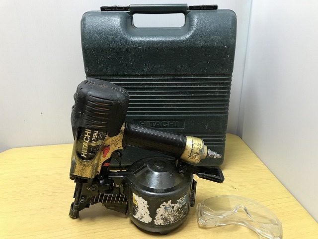 日立 高圧ロール釘打機 ⑥日立 NV75HJ 高圧ロール釘打ち機 75mm 