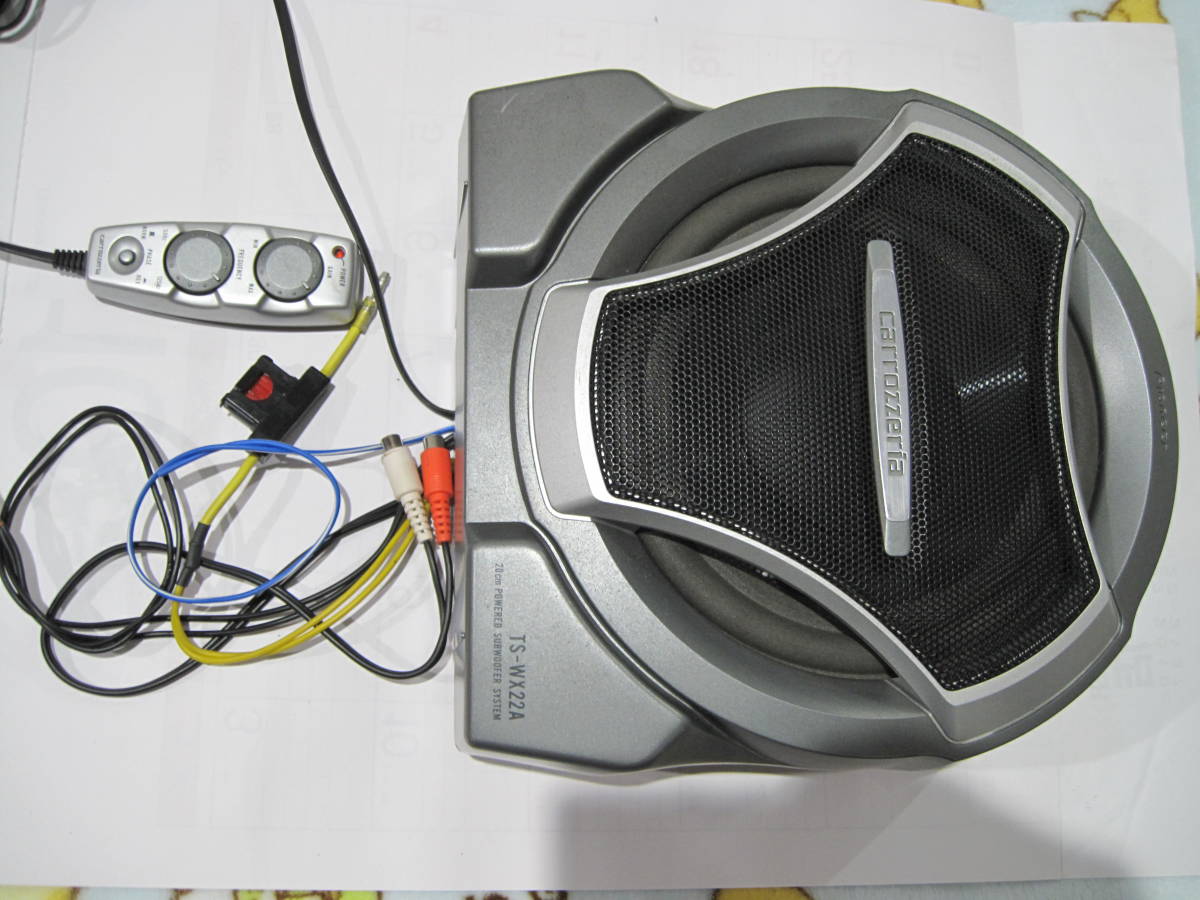 TS-WX22A カロッツェリア サブウーファー Pioneer サブウーハー - 中古