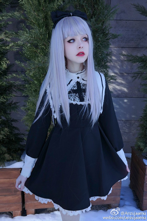 暗黒十字架シスターワンピース ゆめかわいい やみかわいい 原宿 しゅくれどーる ロリータ Qun To Bobon21 Wego Mサイズ 売買されたオークション情報 Yahooの商品情報をアーカイブ公開 オークファン Aucfan Com