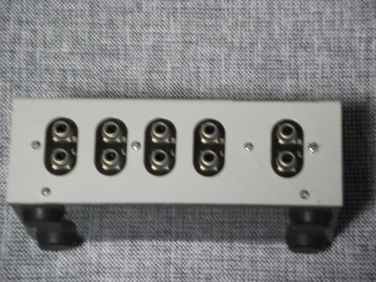 LUX チャンネルセレクター　AS-4 II LUX CORP. JAPAN チャンネルセレクター model AS－4 むかし、昔の