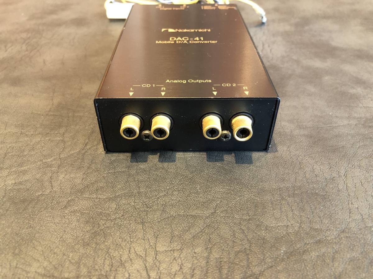 ナカミチ D⁄Aコンバーター DAC-41 Nakamichi | 新品Nakamichi APPS