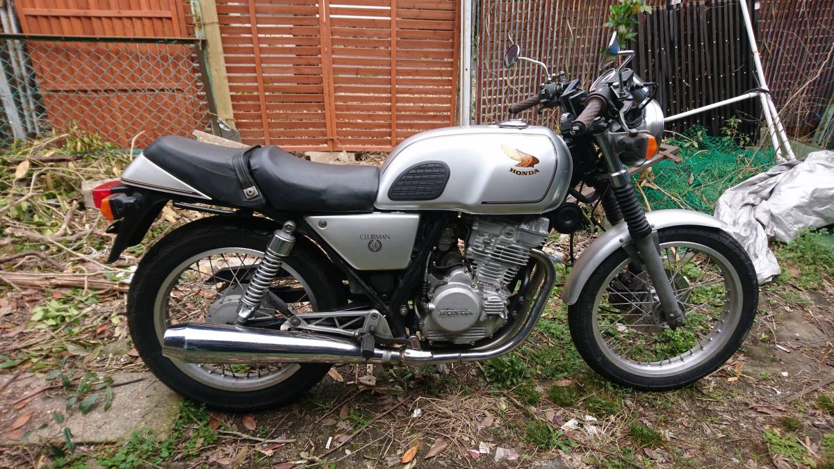ホンダ GB250クラブマン ノーマルオリジナル 初期型ブラック 