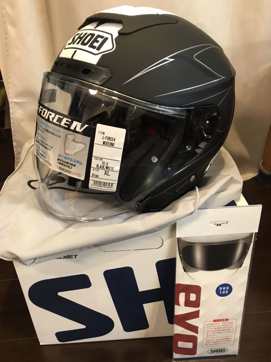 SHOEI XL 61cm J-FORCE4 MODERNO ジェッドヘルメット