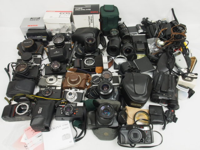Nikon カメラ 大量 一眼レフ Canon コンパクトフィルムカメラ レンジ
