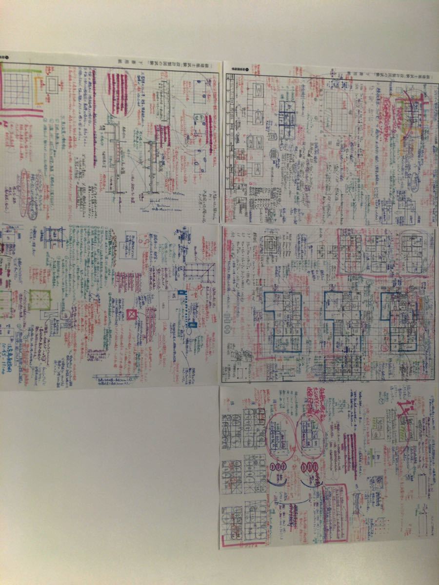 値下げ‼️】総合資格学院 平成28年版 長期設計製図課題セット 値下げ