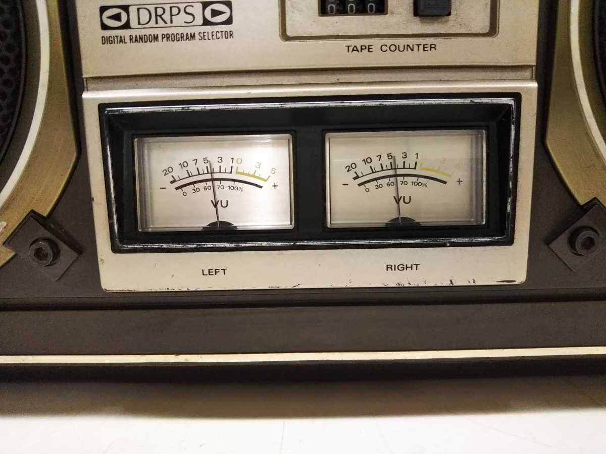 リアル HITACHI 日立 TRK-8180 PERDiSCO ラジオカセットデッキ