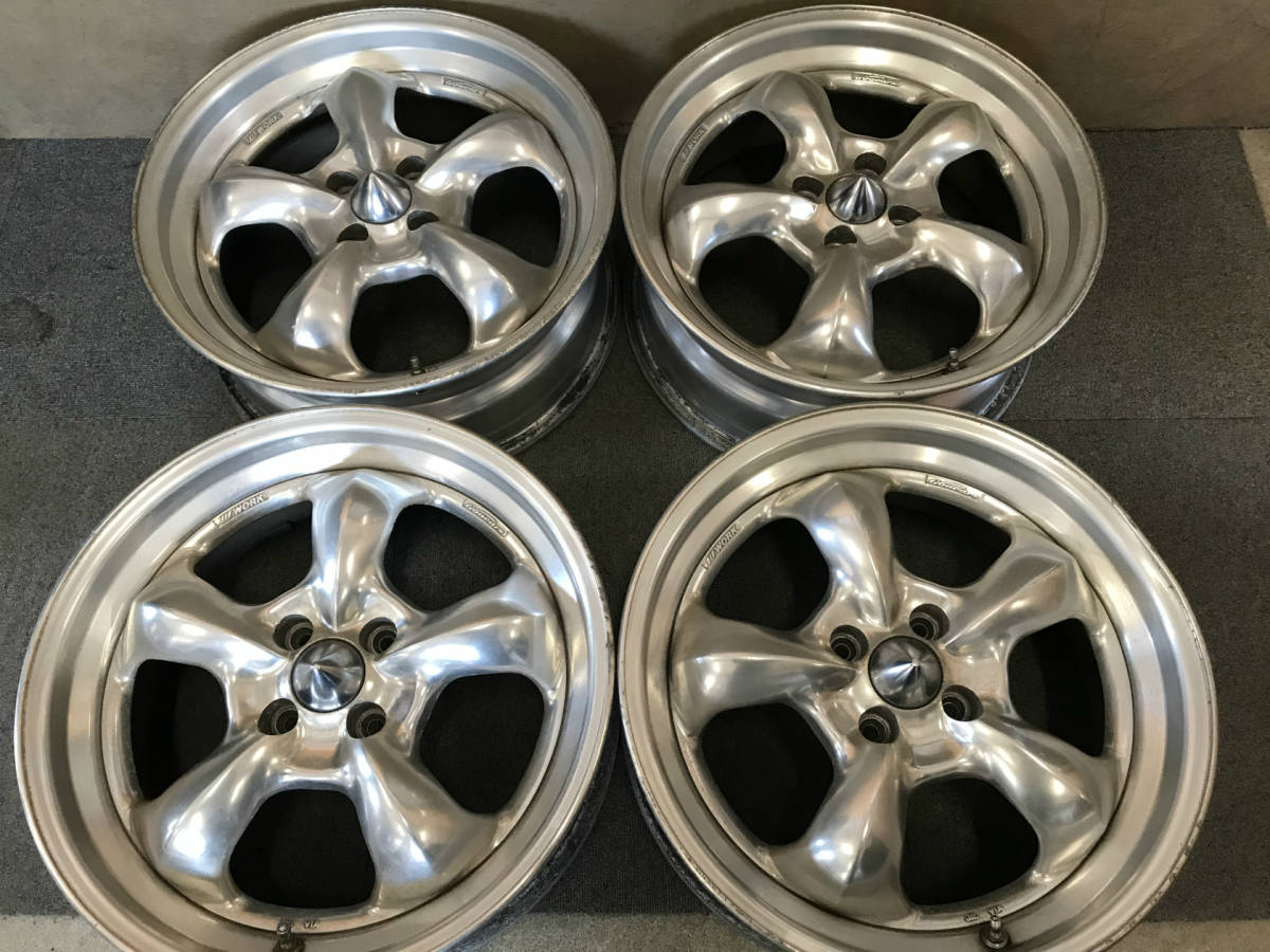 グッカーズ PCD100 WORK Goocars 4穴 ワーク GOOCARS 4本 HEMI 即決 