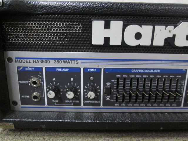 Hartke ハートキー HA3500 大定番 ベースアンプ 公式通販