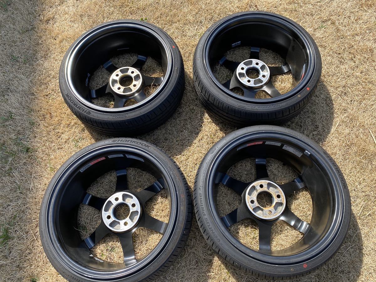 RAYS レイズ TE37 Sonic (MM) 16インチ 7J+25 FACE4 タイヤ付き