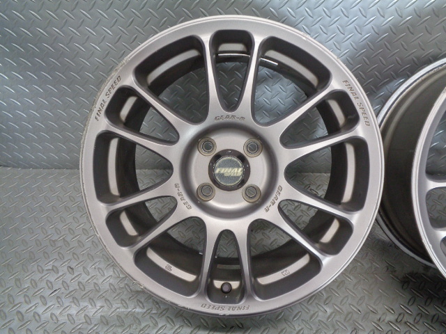 A-TECH ファイナルスピード改 17インチ 8J 114.3 5穴 オフセット+46