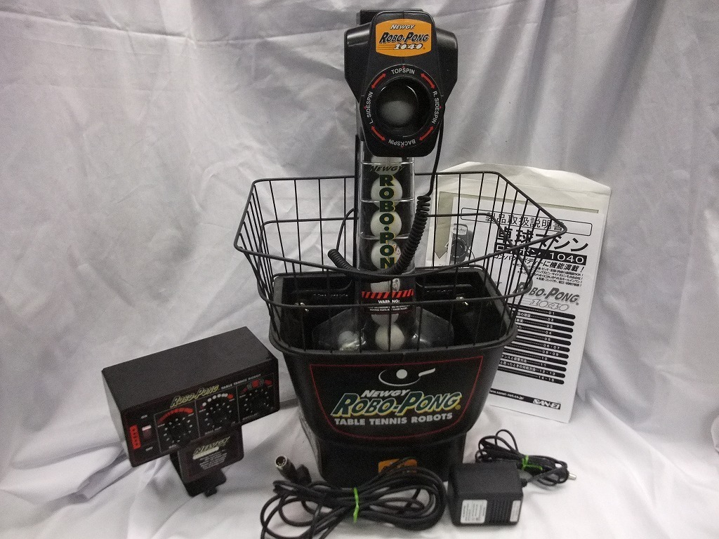 【人気セール，送料無料】 m 現状 卓球マシン ROBO-PONG 1040 ロボポン(その他)｜売買されたオークション情報、yahooの商品情報をアーカイブ公開 - オークファン その他