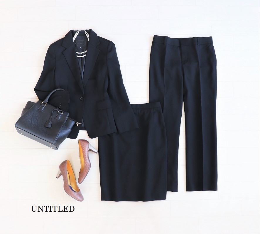 美品*アンタイトルUNTITLED*スーツセットアップ3点セット*ジャケット