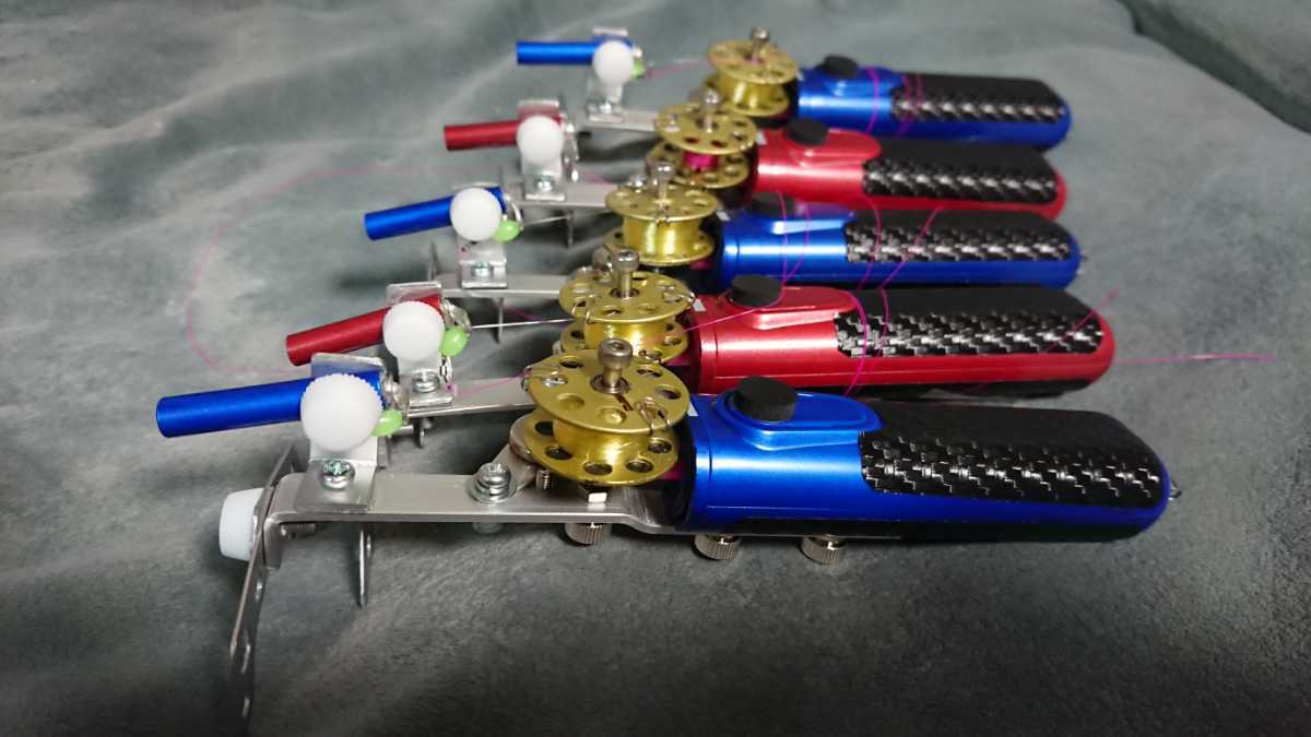 ワカサギ電動リール 電動リール 桐生技研2台 公式通販 ワカサギ セット
