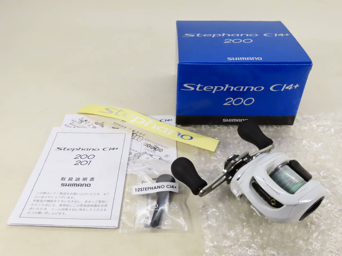 シマノ【極上美品】12 ステファーノ CI4+ 200 (右ハンドル)/定価30360