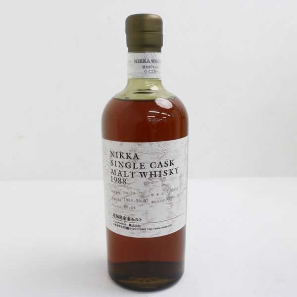 ☆NIKKA（ニッカ）余市 北海道余市モルト シングルカスクモルト