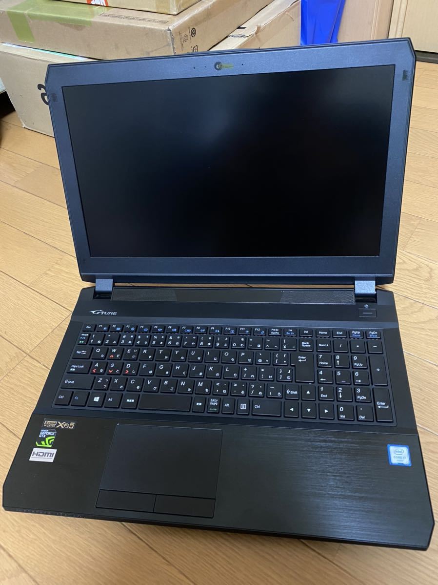 1円スタート ゲーミングノートpc マウスコンピューター G-tune core i7 