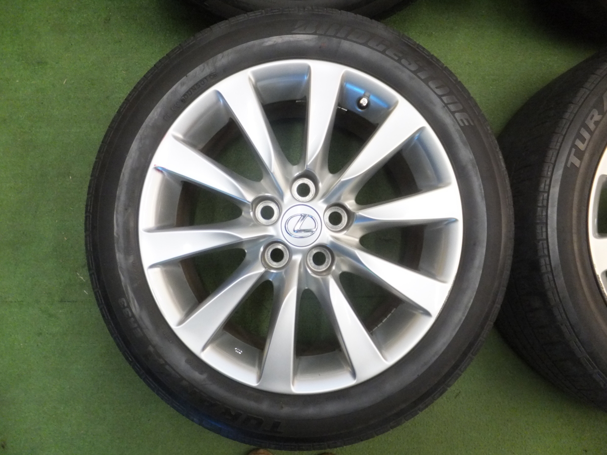 LS460 LS600h 235⁄50R18 レクサスLS 純正ホイールセット - メルカリ 18 